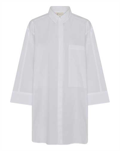 Frau - Lyon Long Skjorte - Bright White